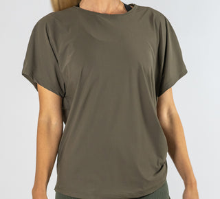 Airy Adjustable Top Khaki Green