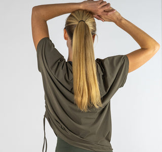 Airy Adjustable Top Khaki Green