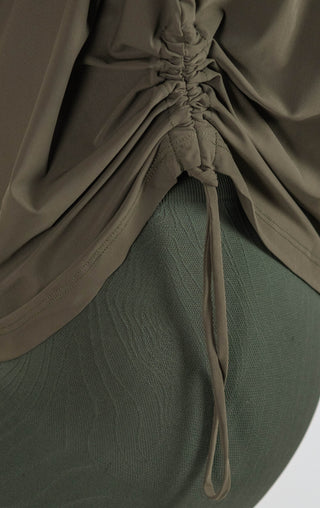 Airy Adjustable Top Khaki Green