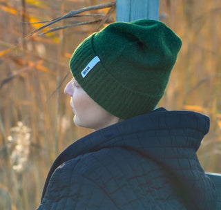 Wool Hat Dark Green
